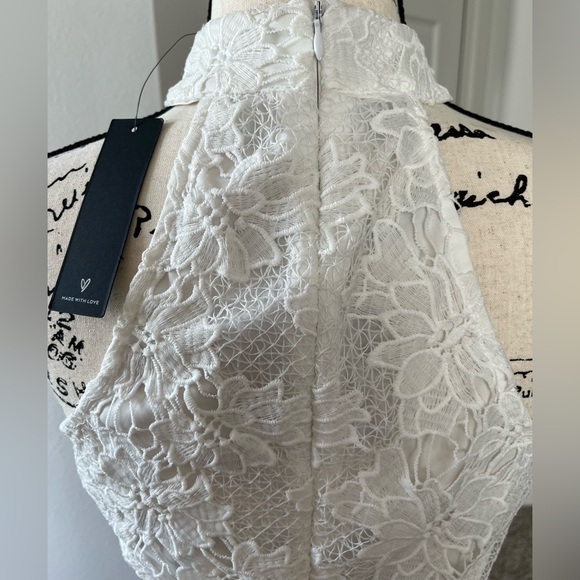 Lulu's White Lace Dress - Picture 6 of 12